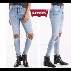 Levi’s Mile high super skinny Jeans Sz 28